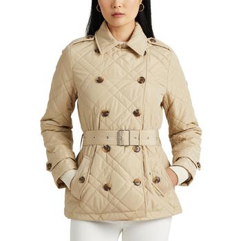 商品Ralph Lauren | Women's Belted Double-Breasted Quilted Coat, Created for Macy's,商家Macy's,价格¥1062图片