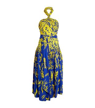 product Dégradé Floral Halterneck Dress image