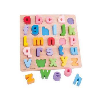 商品Bigjigs Toys | Chunky Alphabet Lowercase Puzzle, 26 Pieces,商家Macy's,价格¥285图片
