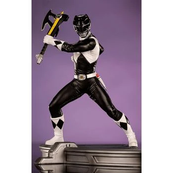 Iron Studios Black Ranger BDS Mighty Morphin Power Rangers Art Scale 1/10 Collectible Statue (17cm),商家Zavvi US,价格¥1776