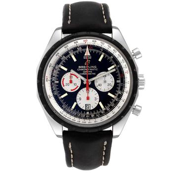 推荐Navitimer Chronomatic Black Dial Black Stap Mens Watch A14360商品