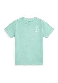 Ralph Lauren | Lauren Childrenswear Boys 2 7 Logo Cotton Jersey T Shirt,商家Belk,价格¥152