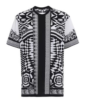 product Versace Mens Cotton Jersey Printed T-shirt image