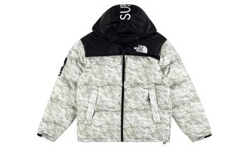 supreme外套, Supreme | Supreme TNF Paper Print Nuptse Jacket商品图片 