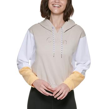 ck卫衣, Calvin Klein | Women's Colorblocked Hoodie商品图片 4折起
