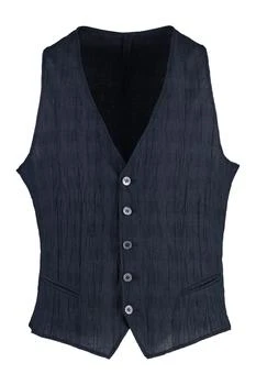 Emporio Armani | VEST IN TECHNICAL FABRIC,商家Boutiques Premium,价格¥1512