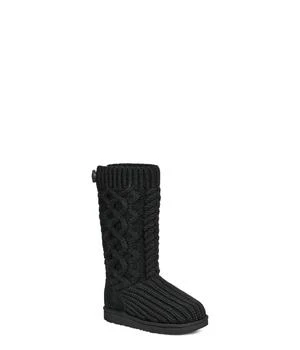 UGG | Classic Cardi Cabled Knit (Toddler/Little Kid) 6.7折