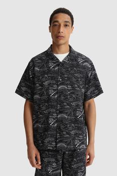 Woolrich | Tencel Shirt with Trail Pattern商品图片,7折
