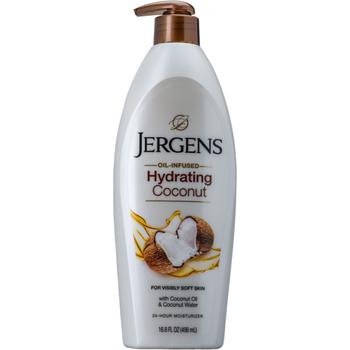 Jergens | Hydrating Coconut Moisturizes & Softens Dry Skin Moisturizer商品图片,额外9折, 额外九折