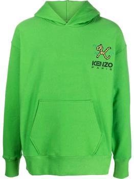 推荐KENZO Crest Logo oversized hoodie商品