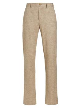 商品Saks Fifth Avenue | COLLECTION Pinstripe Knit Trousers,商家Saks Fifth Avenue,价格¥1838图片