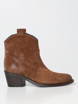 推荐Via Roma 15 flat ankle boots for woman商品