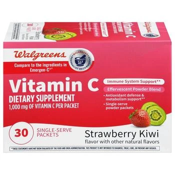Walgreens | Vitamin C 1,000 mg Single-Serve Packets 第2件5折, 满免