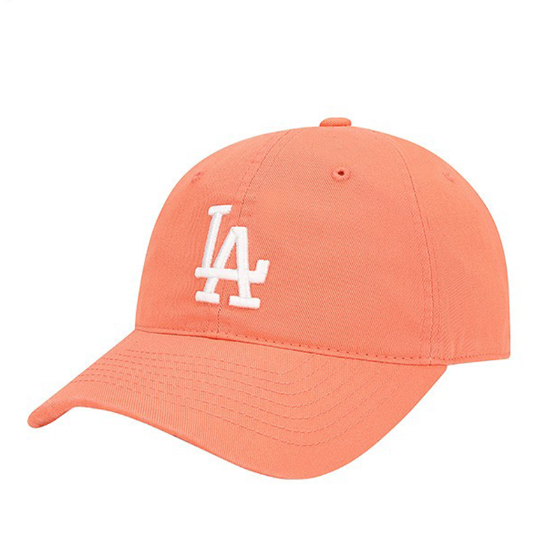 推荐MLB美职棒棒球帽77系列软顶橘色白标正面小LA 32CP77-07Y-F商品
