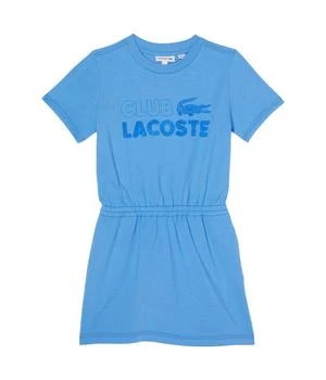 Lacoste | Short Sleeve Club Cinched Waist Dress (Little Kids/Big Kids) 