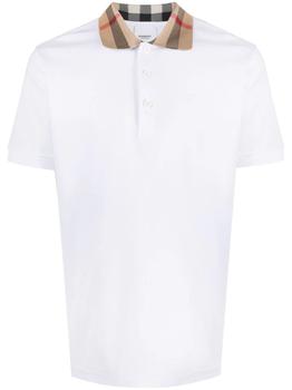 Burberry | Check collar polo shirt商品图片,