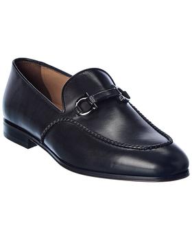 菲拉格慕男鞋男鞋, Salvatore Ferragamo | Salvatore Ferragamo Robin Leather Loafer商品图片 5.4折