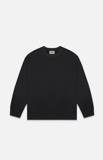 女装essentials棉服, Essentials | Essentials Black Crew Neck Sweatshirt商品图片 8折