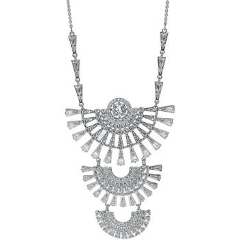 Swarovski | Swarovski Women's Necklace - Sparkling Dance Rhodium Plated and Crystal | 5564432 5折×额外9折x额外9折, 额外九折