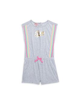 Juicy Couture | Little Girl’s & Girl’s Heathered Rainbow Romper商品图片,3.3折