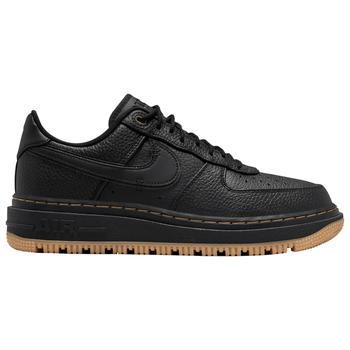 nike女鞋经典款, NIKE | 男款 耐克 Air Force 1 Luxe 黑生胶商品图片 