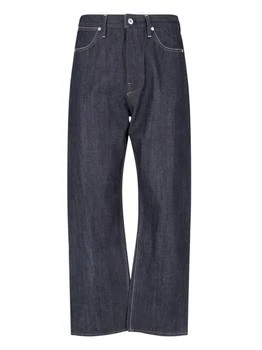 Jil Sander | Jil Sander Mid-Rise Straight Leg Jeans,商家Cettire,价格¥3503