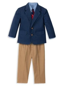 Nautica | Baby Boy's 4-PieceTwill Blazer Set,商家Saks OFF 5TH,价格¥454