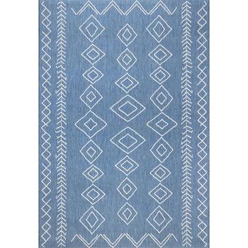 nuLOOM, nuLOOM | Serna OWDN23B Blue 3' x 4' Area Rug商品图片 额外9折, 额外九折