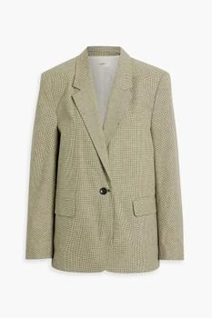 Isabel Marant Étoile | Verix houndstooth cotton and linen-blend blazer,商家THE OUTNET US,价格¥1648