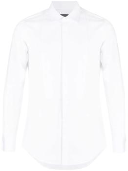 推荐Dsquared2 White Cotton Blend Shirt商品