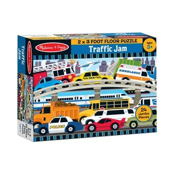 Melissa & Doug | Kids Toy, Traffic Jam 24-Piece Floor Puzzle,商家Macy's,价格¥127
