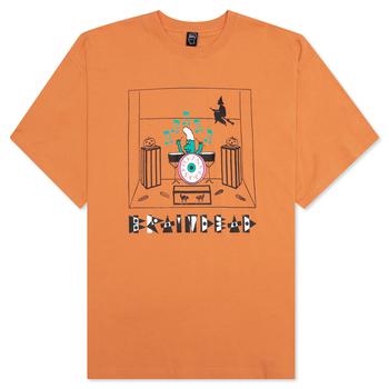 Brain Dead | Brain Dead Drummer Boy T-Shirt - Peach商品图片,6.8折×额外8.5折, 额外八五折