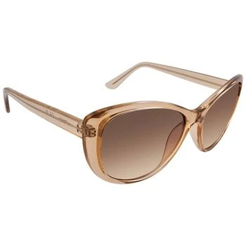 Calvin Klein | Brown Gradient Butterfly Ladies Sunglasses CK19560S 270 57 1.6折, 满$200减$10, 满减
