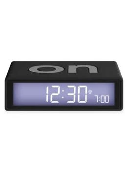 Lexon | Flip+ Radio Controlled Reversible LCD Alarm Clock,商家Saks OFF 5TH,价格¥318