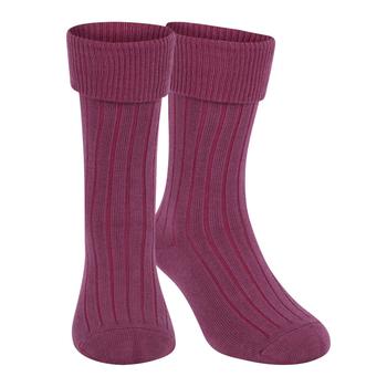 推荐Ribbed socks in violet商品