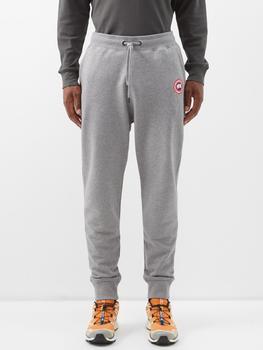 Canada Goose | Huron organic-cotton jersey track pants商品图片,