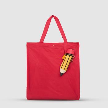 商品Anya Hindmarch Women's Charm Pencil Red Tote Bag图片