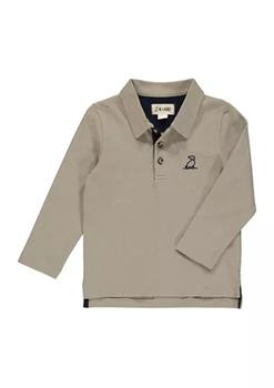 推荐Boys 8-20 Long Sleeve Spencer Polo Shirt商品