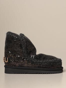 Mou | Eskimo Mou ankle boots with sequins商品图片,独家减免邮费