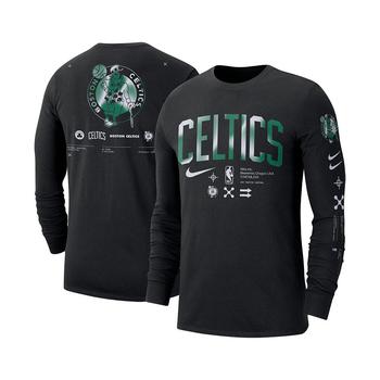 商品NIKE | Men's Black Boston Celtics Essential Air Traffic Control Long Sleeve T-shirt,商家Macy's,价格¥301图片