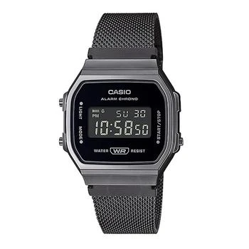 Casio | Vintage Alarm Quartz Digital Ladies Watch A-168WEMB-1B,商家Jomashop,价格¥363