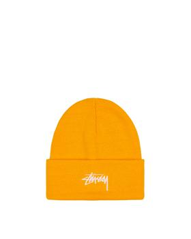 美国stussy, STUSSY | Stock Cuff Beanie Yellow商品图片 额外8.6折, 额外八六折