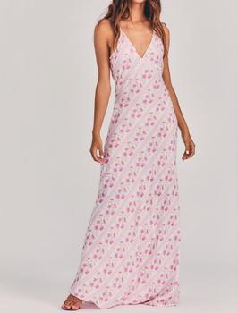 LOVESHACKFANCY, LOVESHACKFANCY | Iliana Slip Dress In Morning Bliss Pink商品图片 5.9折×额外8折, 额外八折