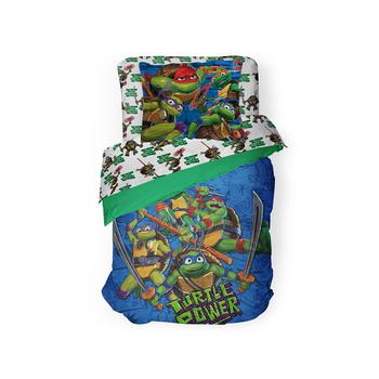 商品Teenage Mutant Ninja Turtle Movie Collection Mutant Mayhem 5-Pc. Comforter Set图片