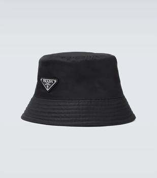 Prada | Logo tab bucket hat商品图片,