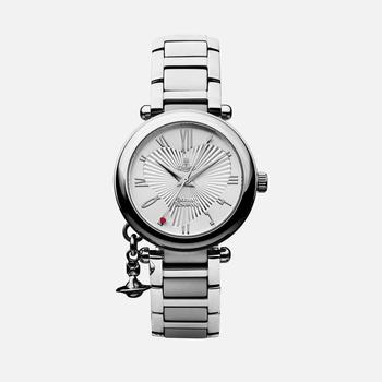 商品Vivienne Westwood Women's Orb Watch - White图片