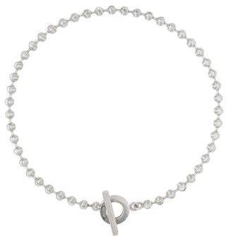 Gucci | Gucci Ladies Boule Choker Necklace In Silver, Size XL商品图片,8.7折