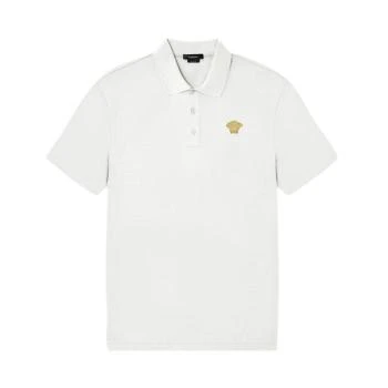 Versace | VERSACE 男士白色POLO衫 A87427-A237141-2W110 满$1享9.5折, 包邮包税, 满折