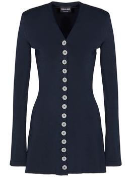 Giorgio Armani | Fluid Viscose Blend Cardigan Jacket商品图片,额外7折, 额外七折