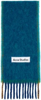 Acne Studios | Blue  Narrow Scarf 独家减免邮费